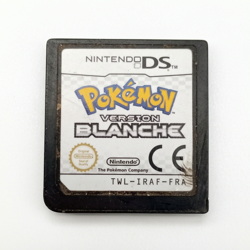 cartouche seule Pokémon Version Blanche Nintendo DS en loose Version français