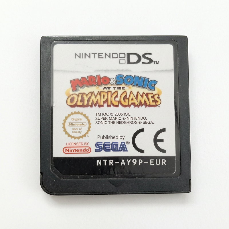 cartouche seule Mario & Sonic aux Jeux Olympiques Nintendo DS en loose Version français