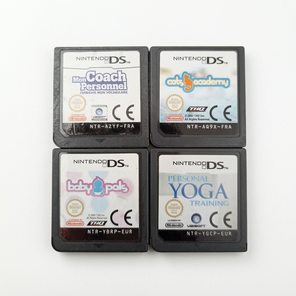 bundle 4 jeux Nintendo DS en français