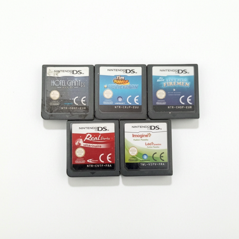 bundle 5 jeux Nintendo DS en français