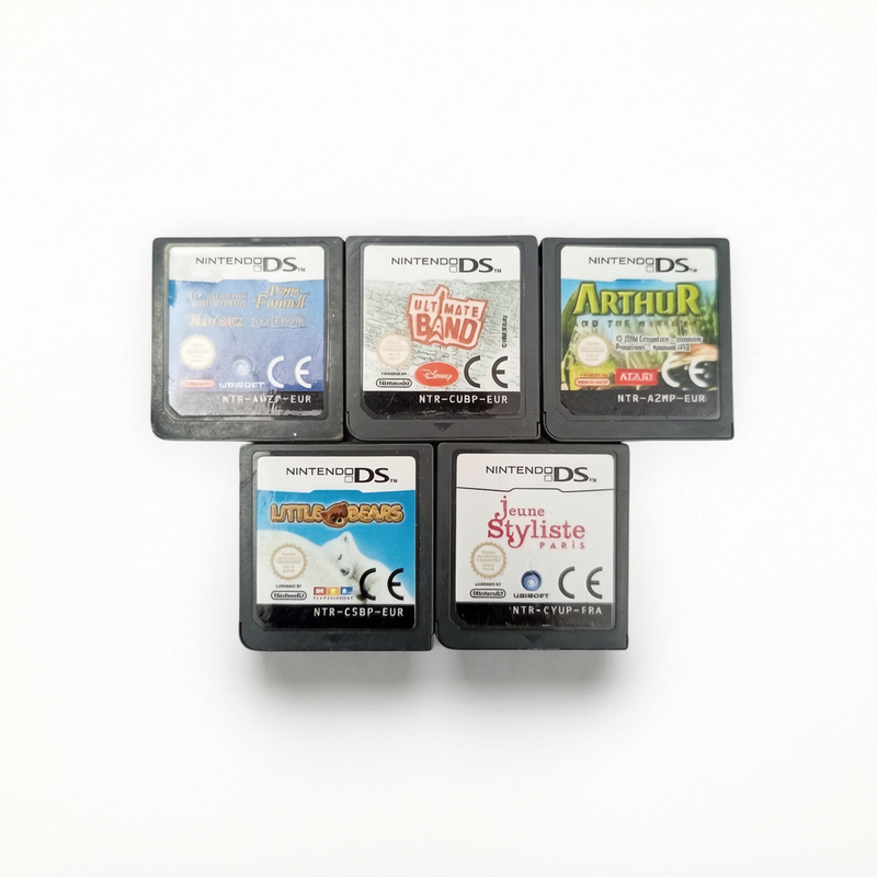 bundle 5 jeux Nintendo DS en français