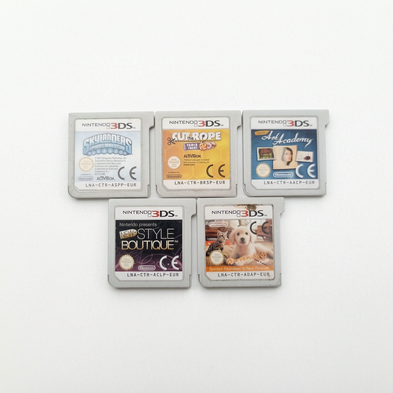 bundle 5 jeux Nintendo 3DS en français