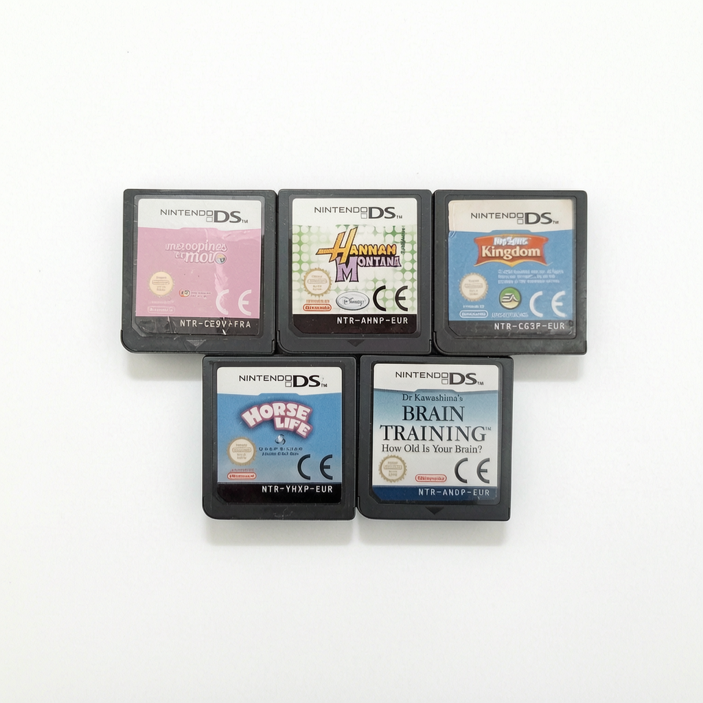 bundle 5 jeux Nintendo DS en français