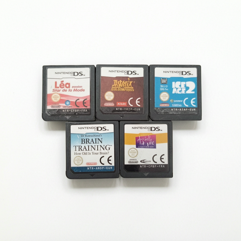 bundle 5 jeux Nintendo DS en Français