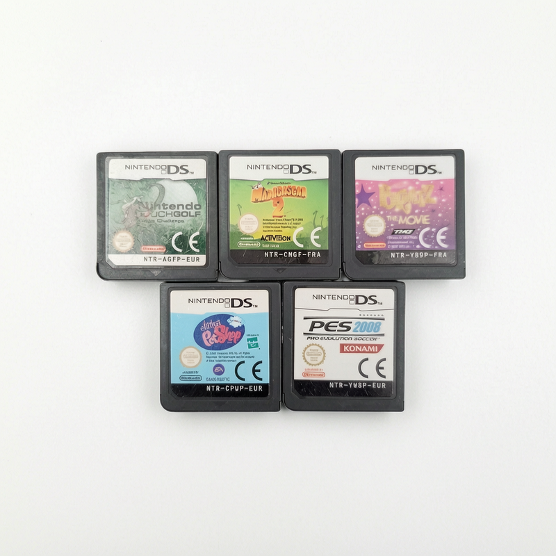 bundle 5 jeux Nintendo DS en Français