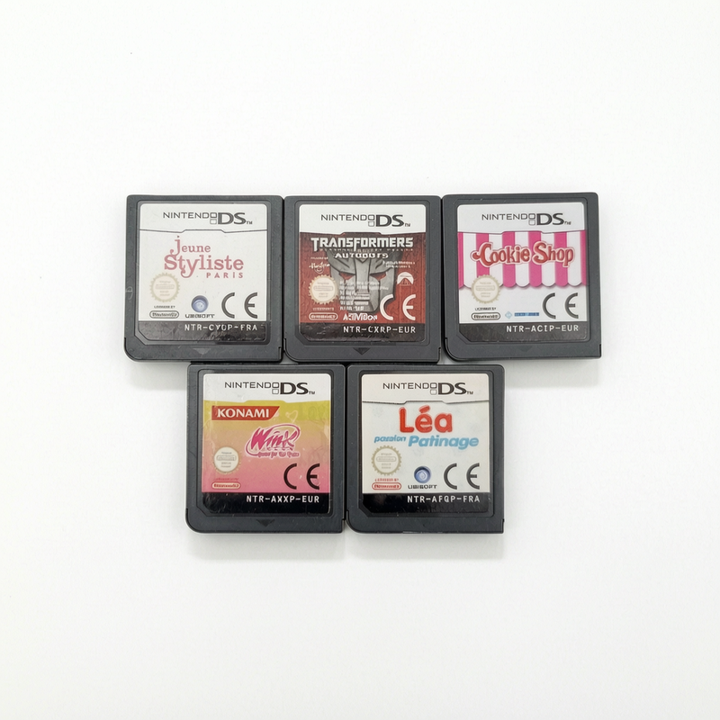 bundle 5 jeux Nintendo DS en Français