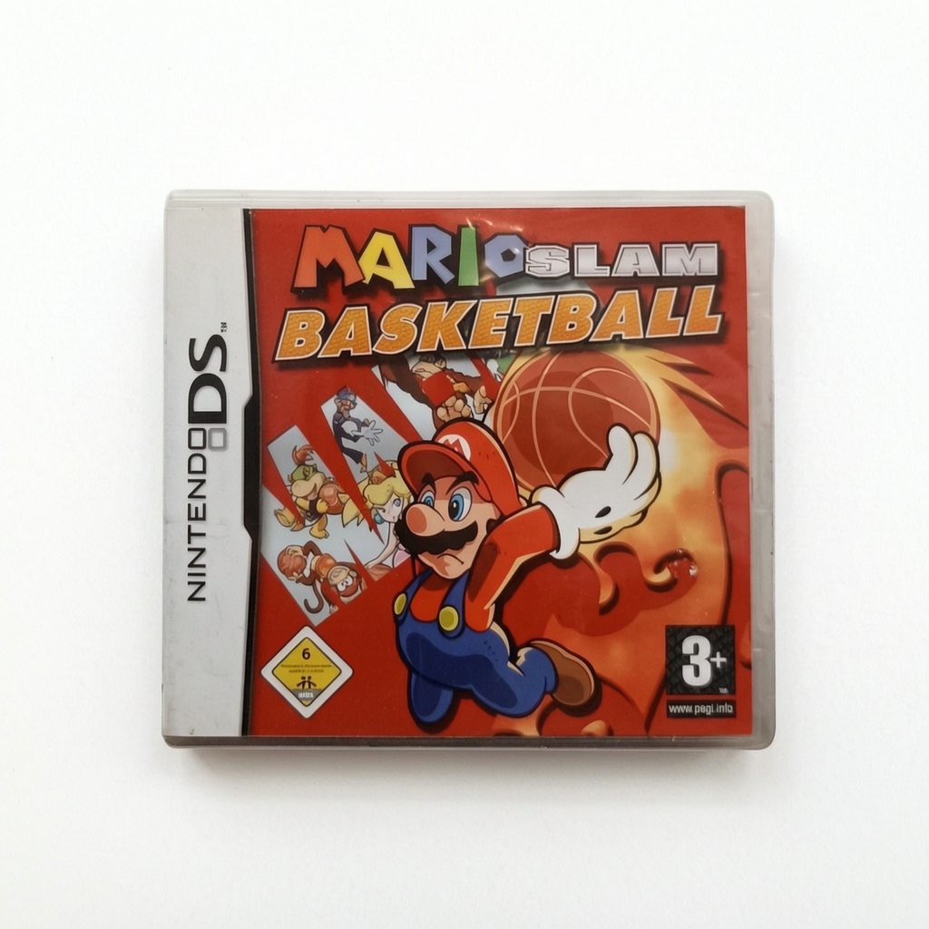 Mario Slam Basketball Nintendo DS (Boite et Notice sans le jeu)
