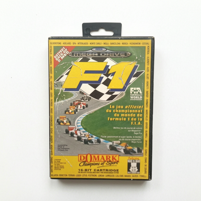 F1 Mega Drive FRA complet