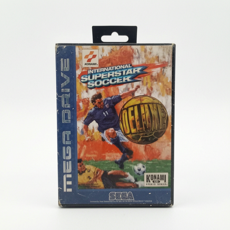 International Superstar Soccer Deluxe Mega Drive FRA complet