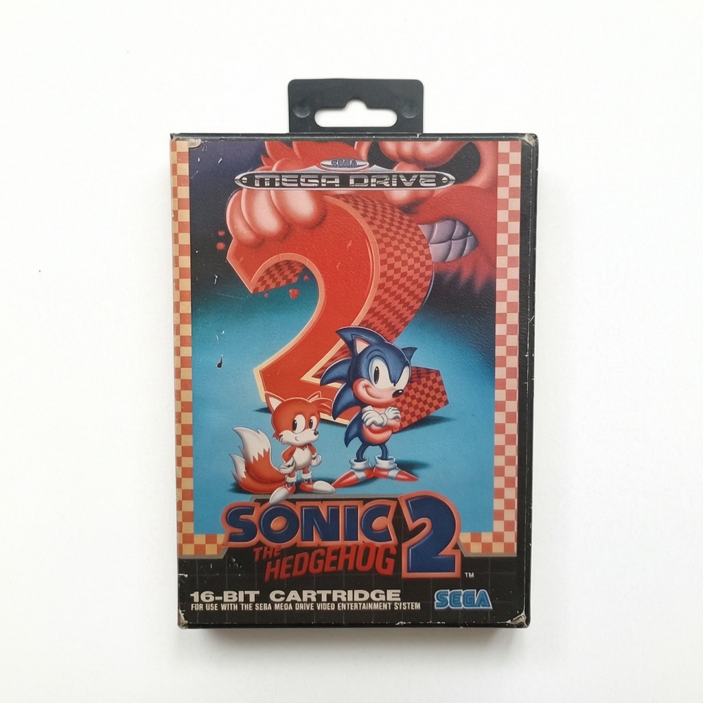 Boite seule Sonic The Hedgehog 2 Mega Drive FRA