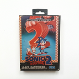 Boite seule Sonic The Hedgehog 2 Mega Drive FRA