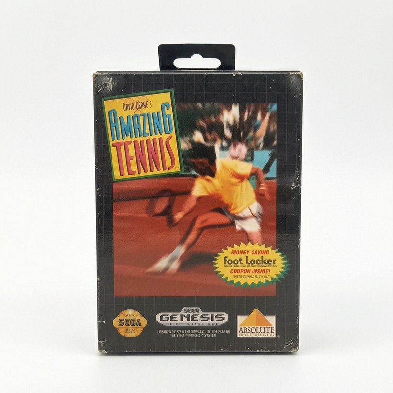 David Crane's Amazing Tennis Mega Drive USA complet