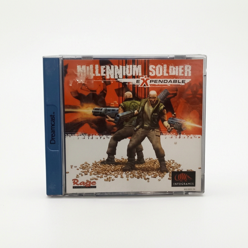 Millennium Soldier Expendable Dreamcast FRA complet