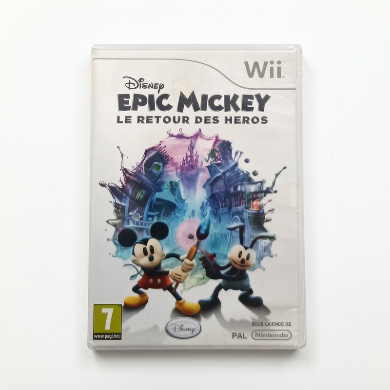 Disney Epic Mickey Le Retour des Héros Complet PAL Nintendo Wii (Wii)