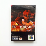 Notice Fighters Destiny Notice seule FRA Nintendo 64 (N64)
