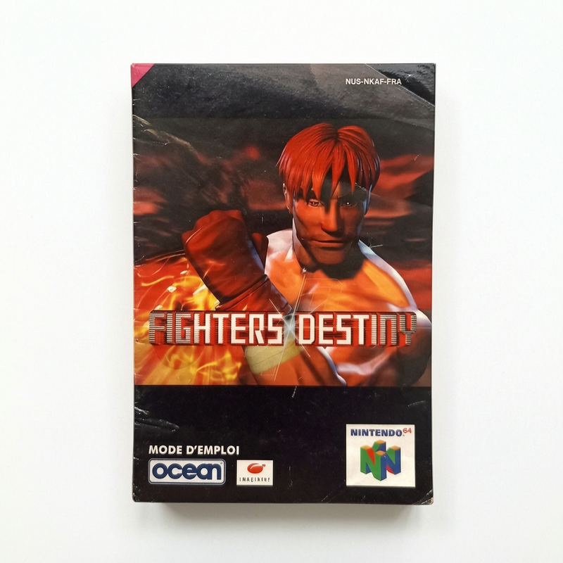 Notice Fighters Destiny Notice seule FRA Nintendo 64 (N64)