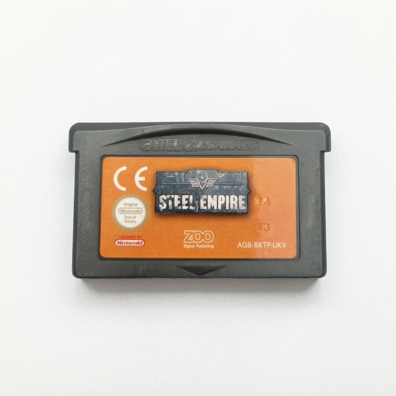 Cartouche seule Steel Empire FRA Nintendo Game Boy Advance (GBA)