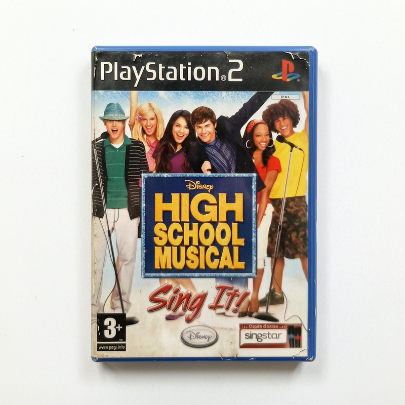 Disney High School Musical Sing It Complet PAL PlayStation 2 (PS2)