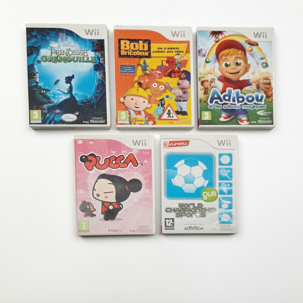 Bundle Complet PAL FRA Nintendo Wii (Wii)