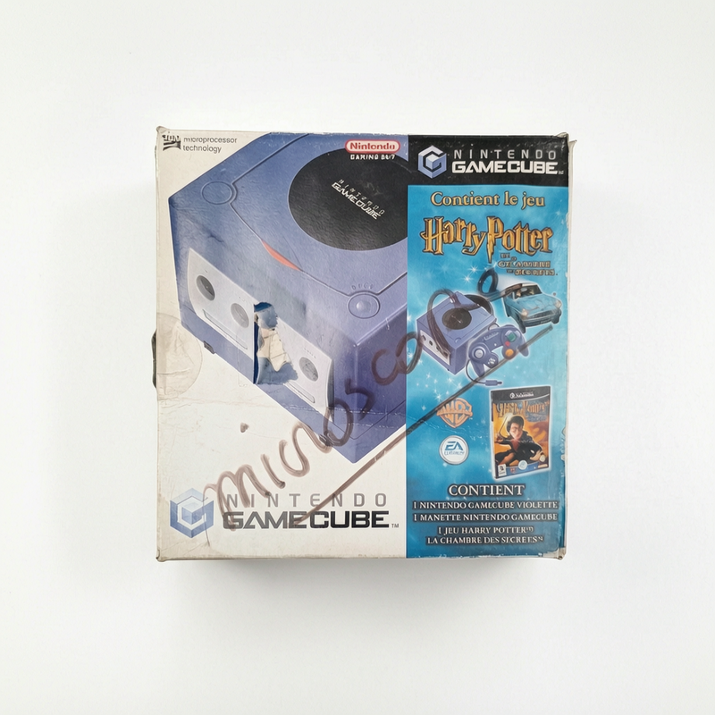 Boite seule console Gamecube Harry Potter