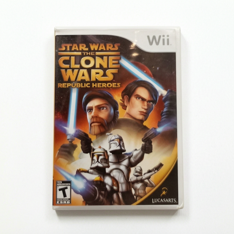 Star Wars The Clone Wars Republic Heroes Complet Version Canadienne Nintendo Wii