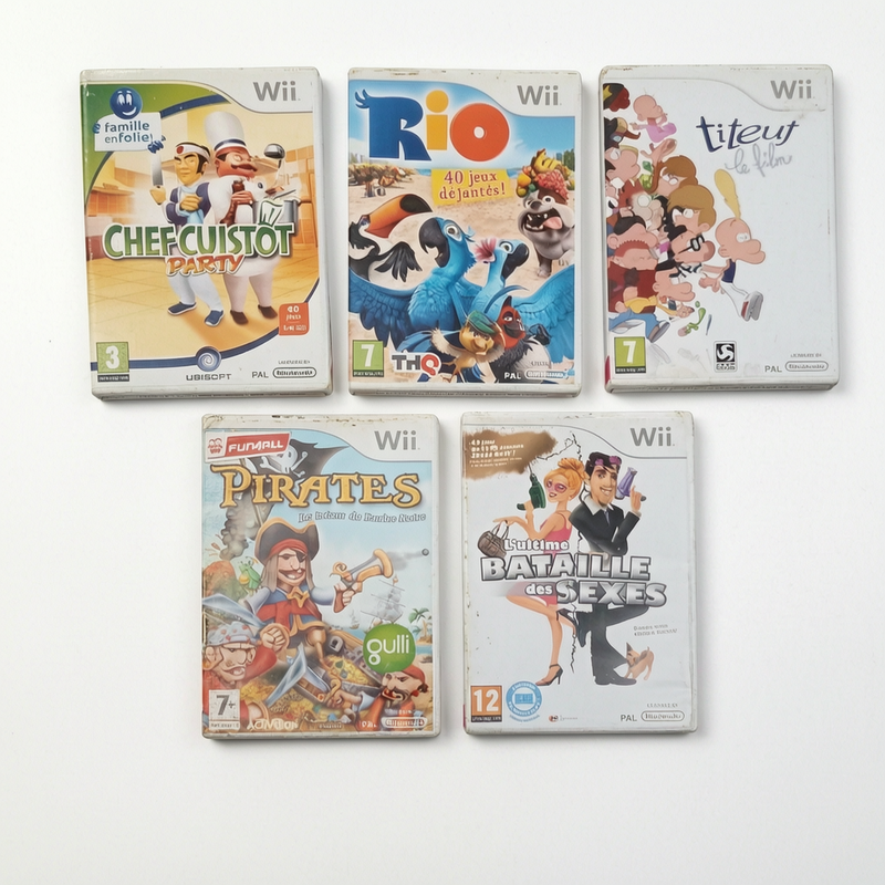 Bundle Complet PAL FRA Nintendo Wii (Wii)
