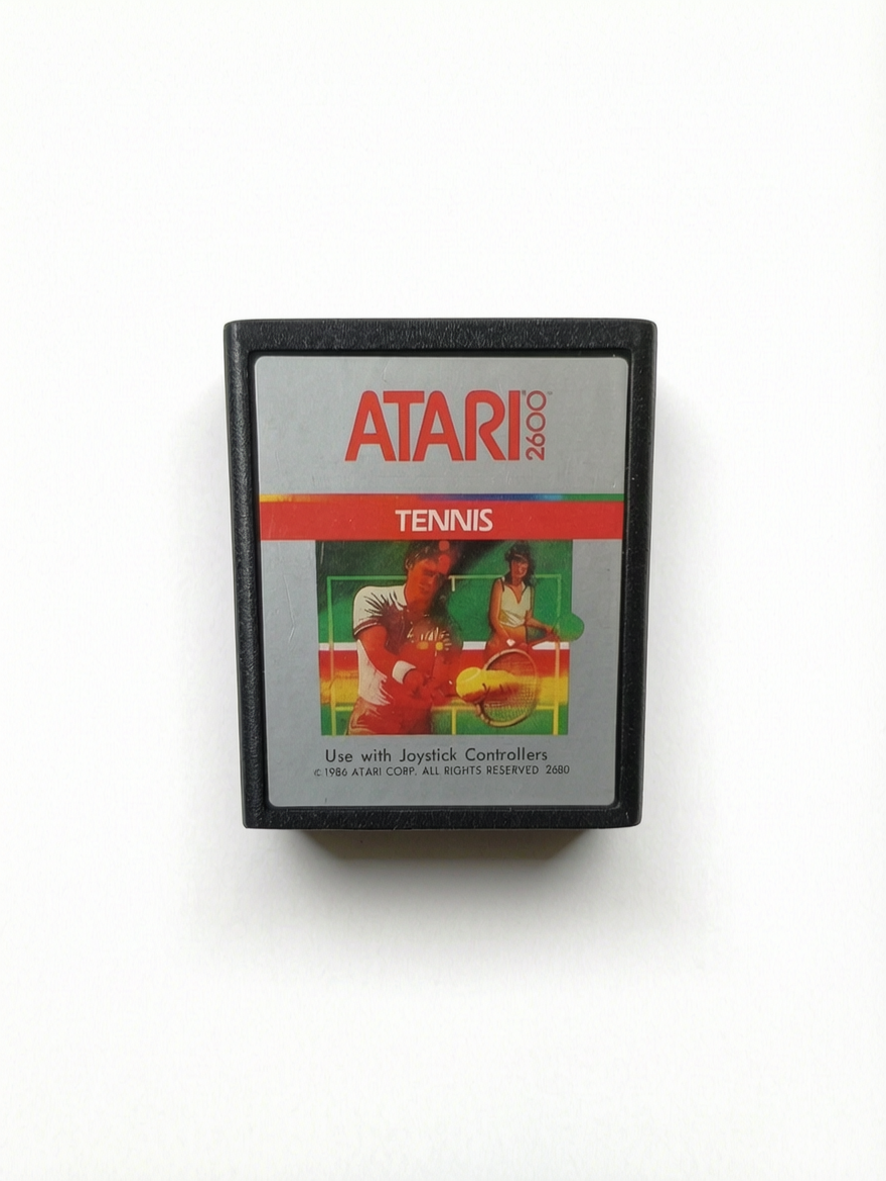 Atari 2600 Tennis en loose Version FRA