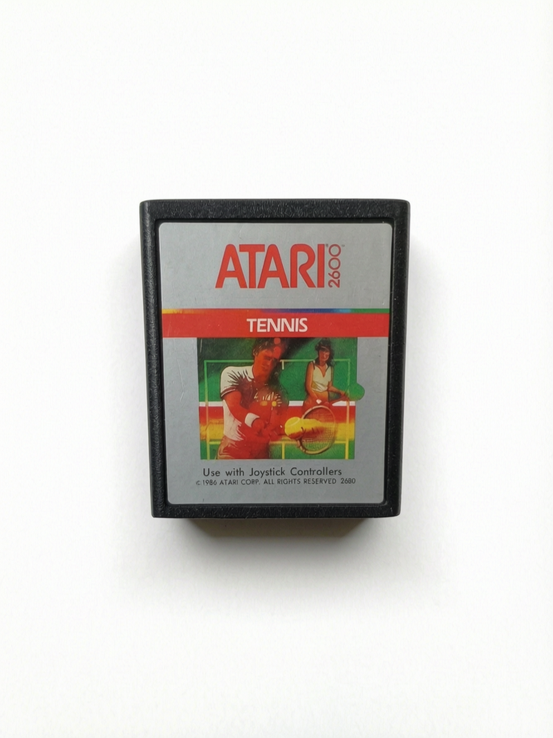 Atari 2600 Tennis en loose Version FRA