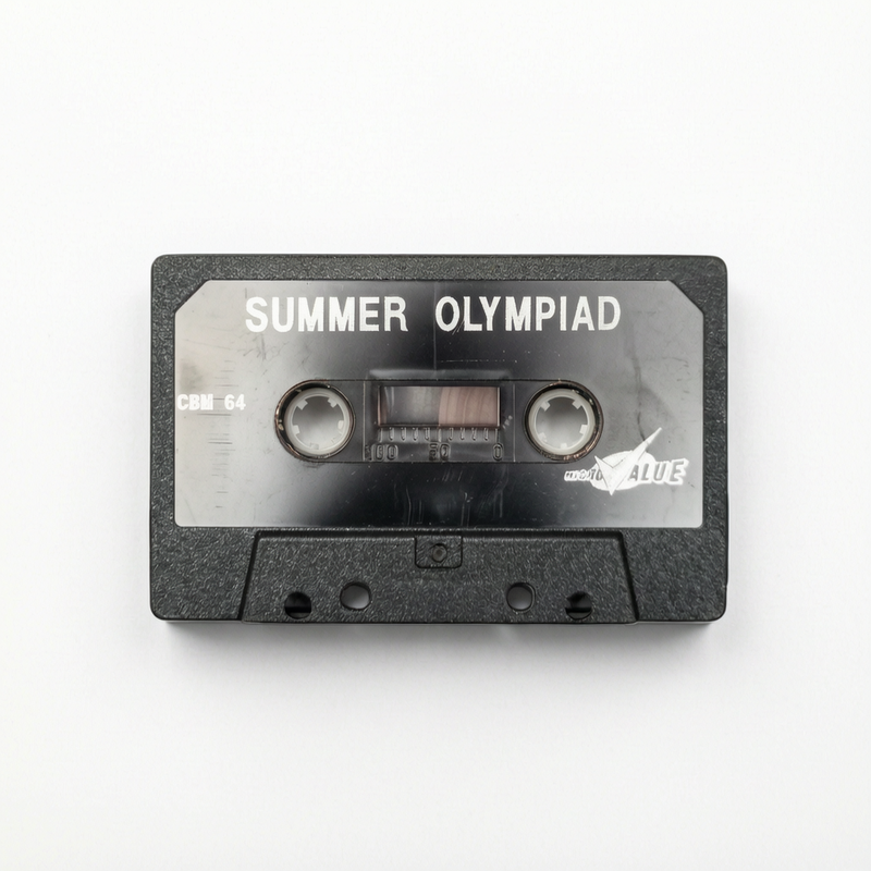 Summer Olympiad Cassette Commodore 64 Loose (C64)