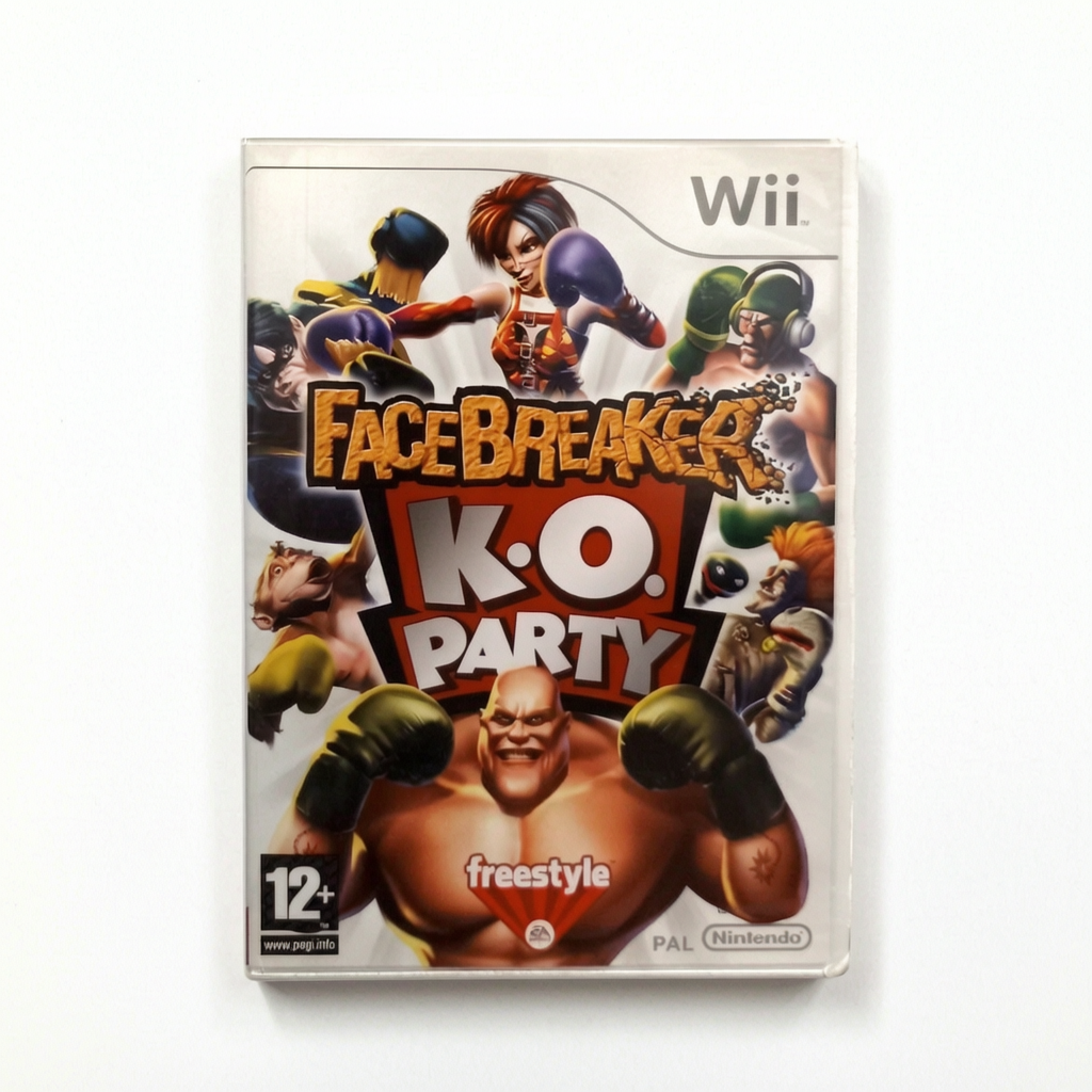 FaceBreaker KO Party complet PAL EUR Nintendo Wii