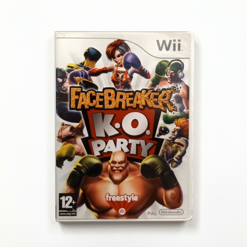 FaceBreaker KO Party complet PAL EUR Nintendo Wii