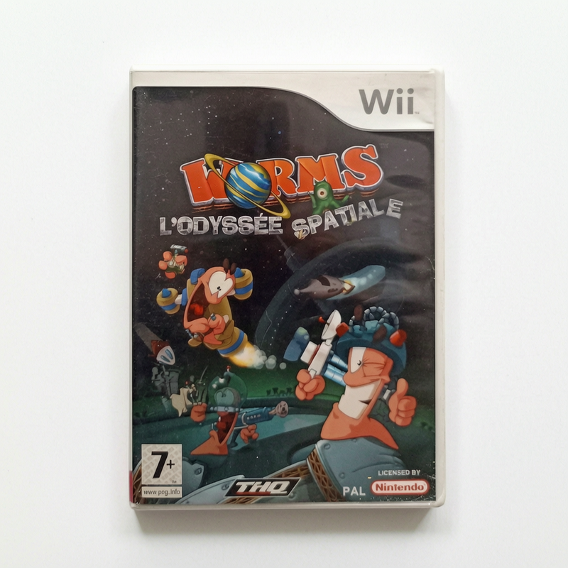 Worms L Odyssée Spatiale complet FRA PAL Nintendo Wii