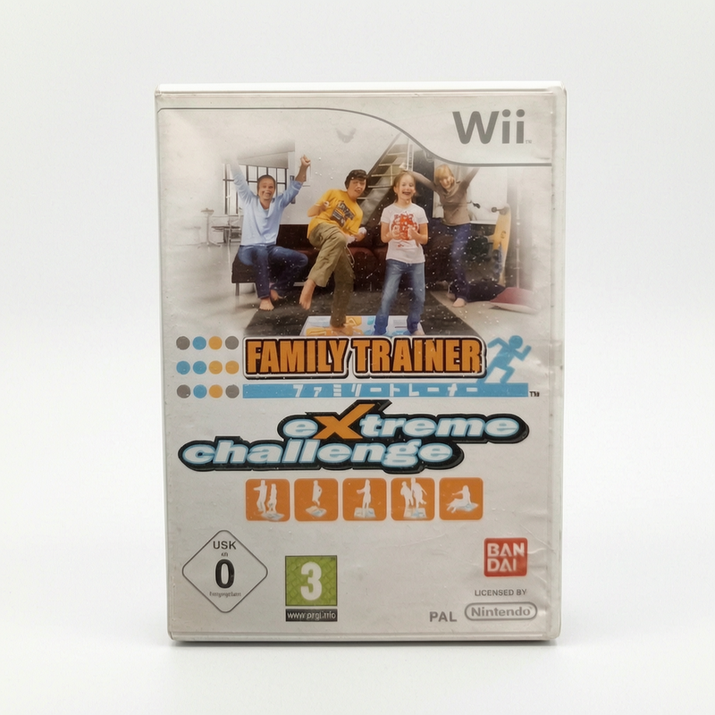 Family Trainer Extreme Challenge complet PAL EUR Nintendo Wii