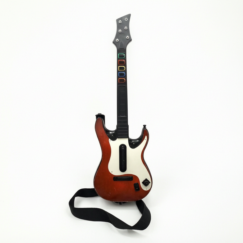 Guitar Blanche et rouge Nintendo WII