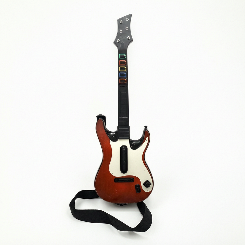 Guitar Blanche et rouge Nintendo WII