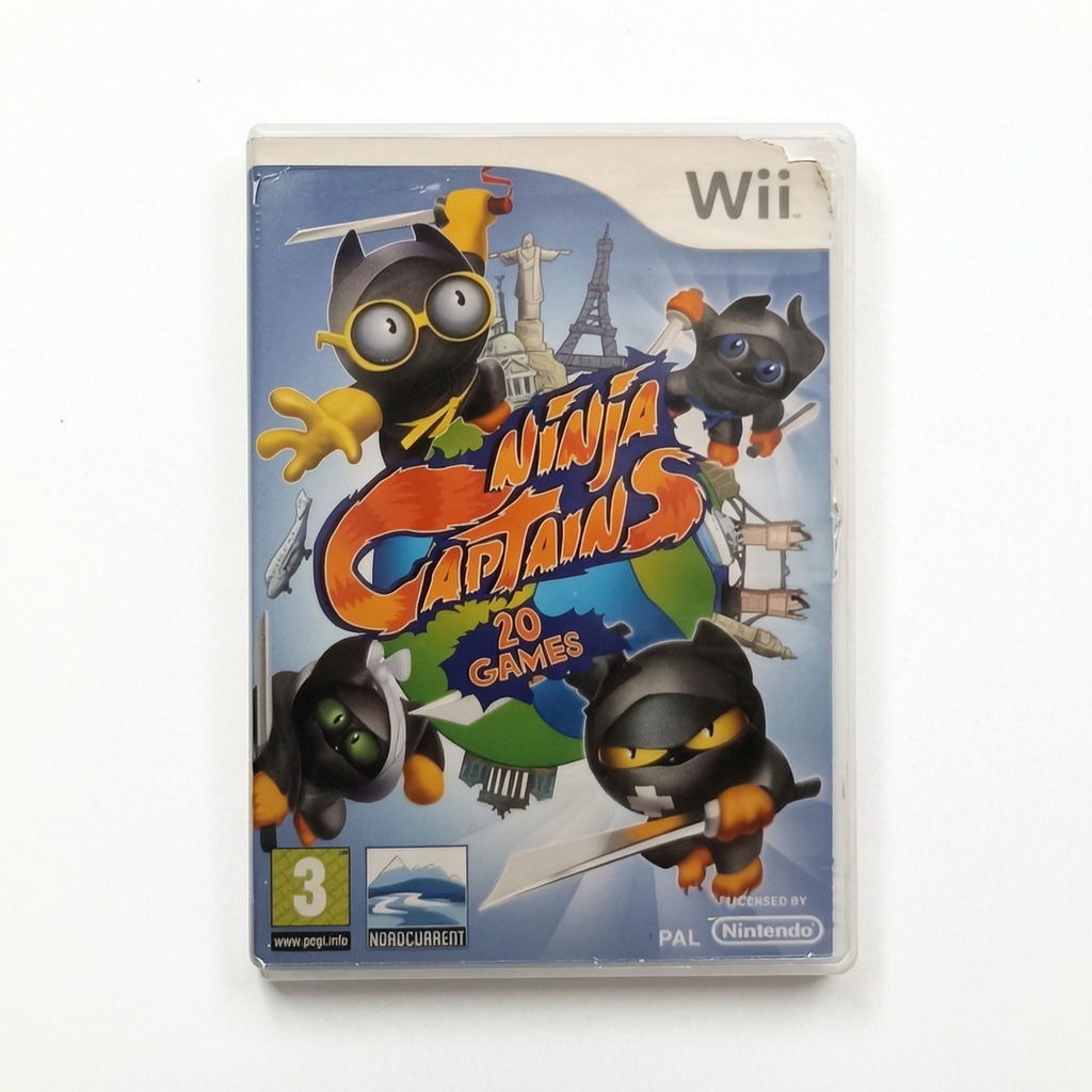 Ninja Captains 20 Games complet PAL EUR Nintendo Wii