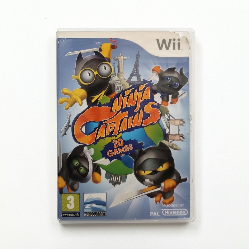 Ninja Captains 20 Games complet PAL EUR Nintendo Wii