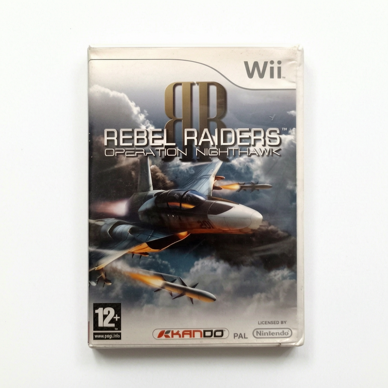 Rebel Raiders Operation Nighthawk complet PAL EUR Nintendo Wii