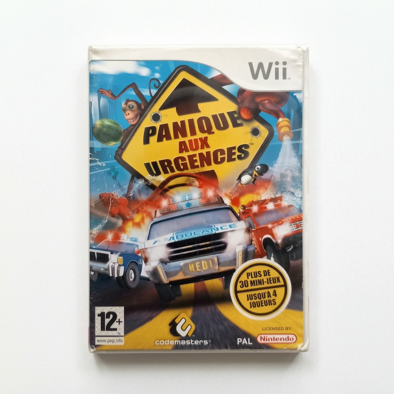 Panique aux Urgences complet PAL FRA Nintendo Wii