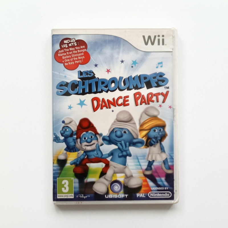 Les Schtroumpfs Dance Party Nintendo Wii FRA