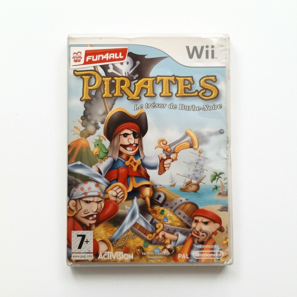 Pirates Le Trésor de Barbe Noire Nintendo Wii Complet FRA