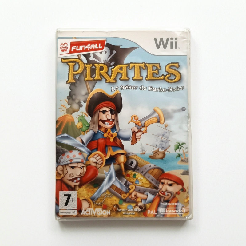 Pirates Le Trésor de Barbe Noire Nintendo Wii Complet FRA
