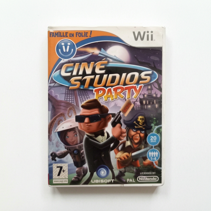 Ciné Studios Party Nintendo Wii Complet FRA