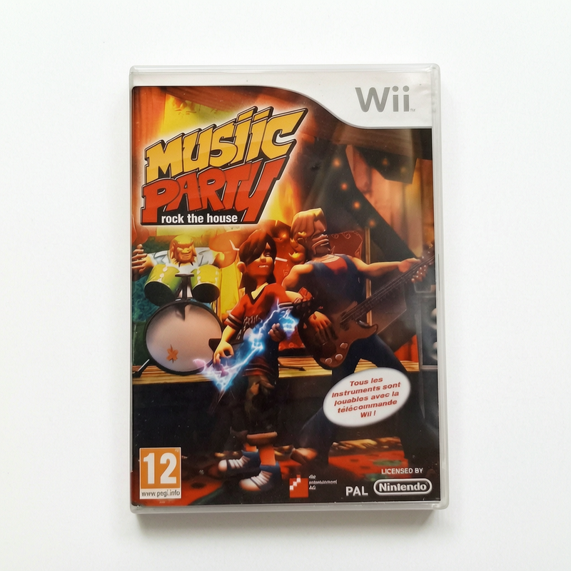 Music Party Rock the House Nintendo Wii Complet EUR