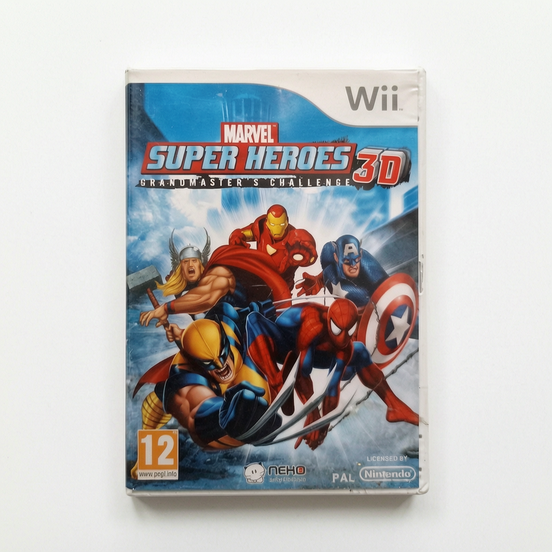 Marvel Super Heroes 3D Grandmaster’s Challenge Nintendo Wii Complet PAL EUR