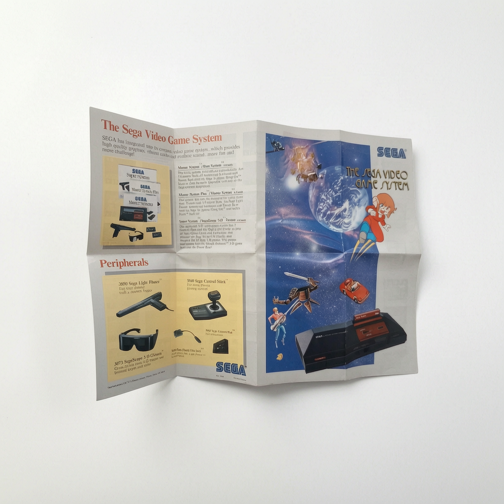 Dépliant Sega Master System