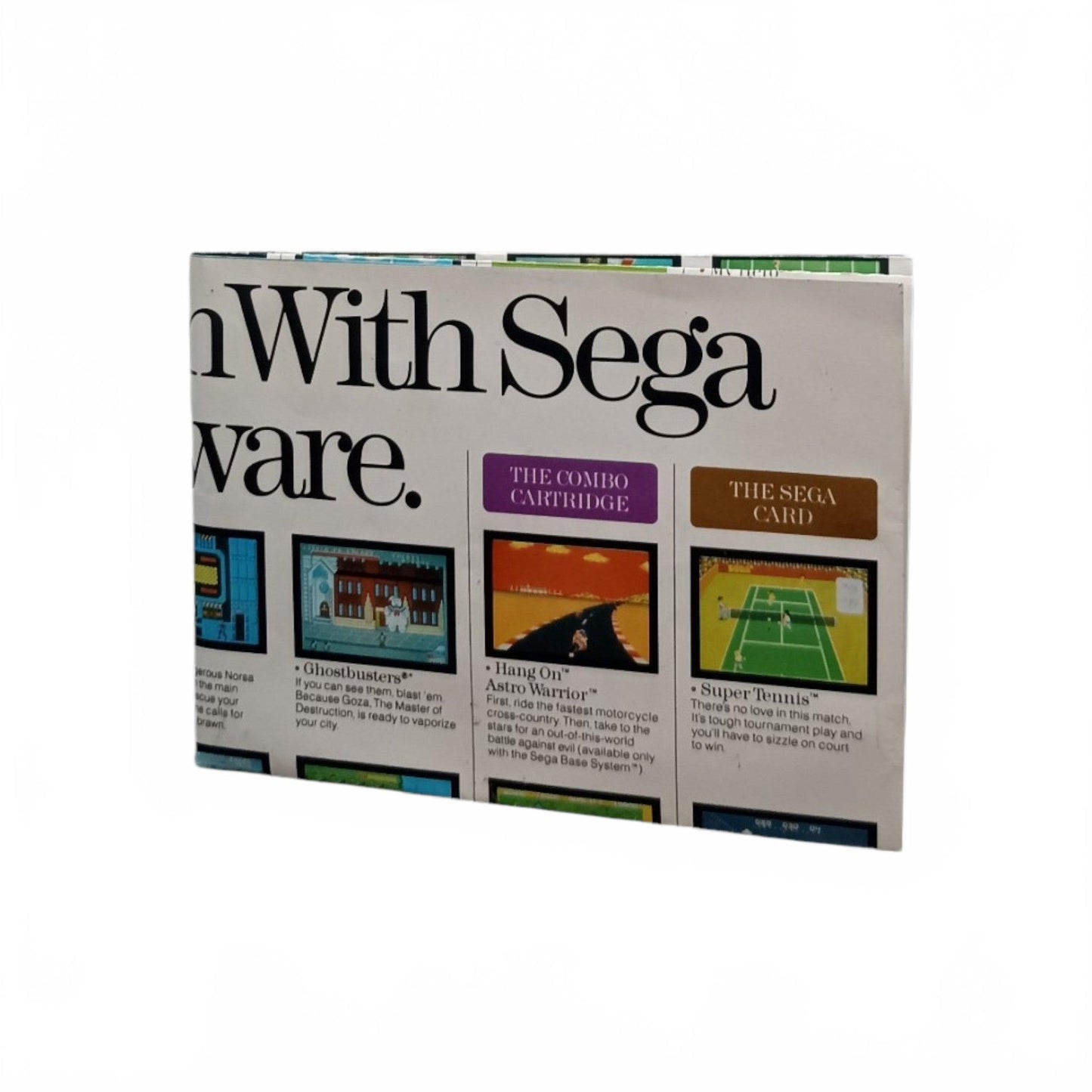 Dépliant Sega Master System