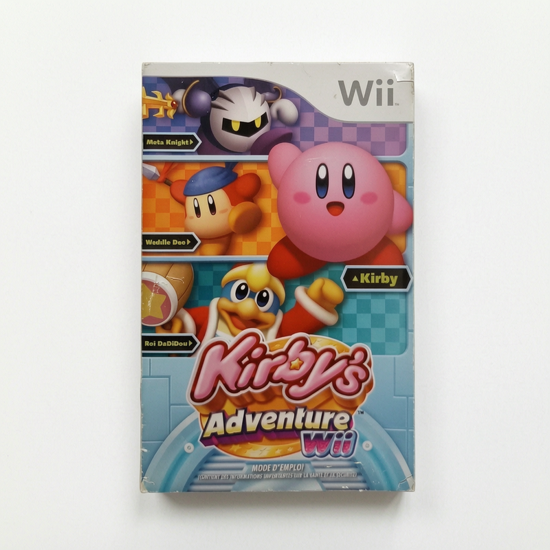 Notice Kirby's Adventure Nintendo Wii