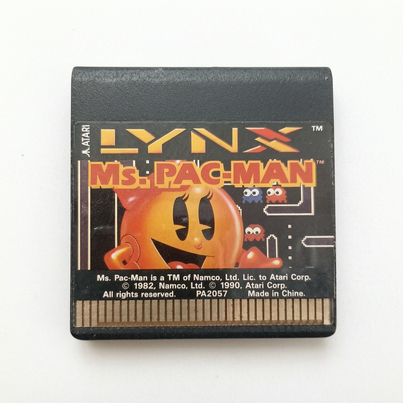 Ms. Pac-Man  Lynx Cartouche Originale