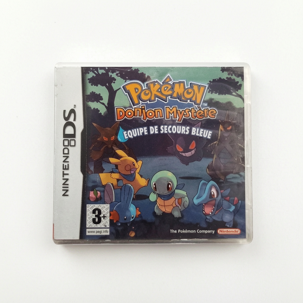 Pokémon Donjon Mystère Equipe de Secours Bleue Nintendo DS Complet FRA